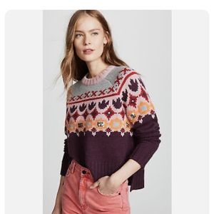 Cinq a Sept Gianni Sweater, wool blend, xs, worn twice